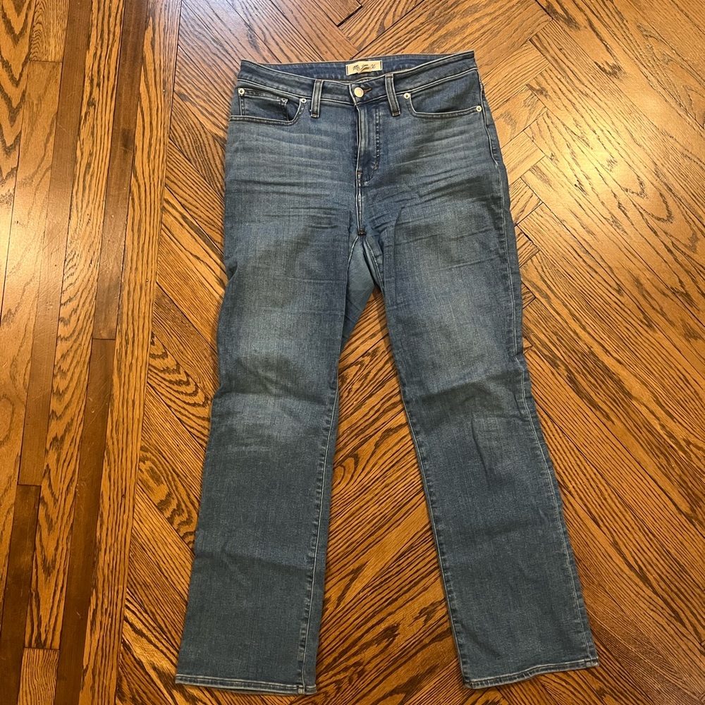 Madewell Curvy Kick Out Full Length Jeans - Picture 2 of 3